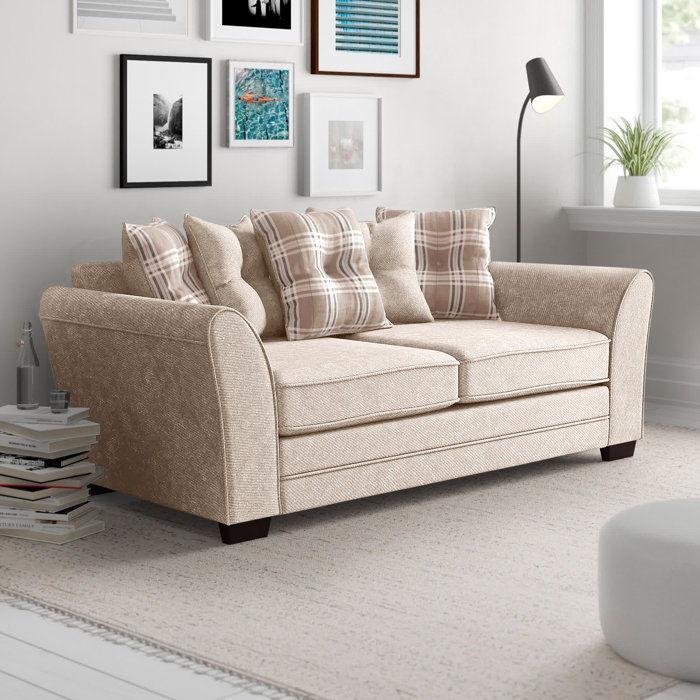 Zipcode Design Kayleigh 3 Seater Sofa & Reviews Wayfair.co.uk